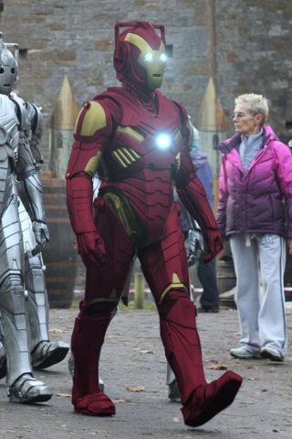 Illustration for article titled The Iron Cyberman is the best (fake) cosplay mashup of 2012